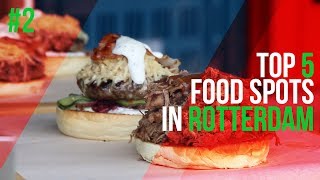 Top 5 food spots in Rotterdam  best grub hubs [upl. by Frederiksen]