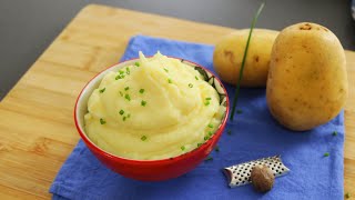 PURE de PAPA receta facil EXTREMAMENTE cremoso 🥔  patatas papas [upl. by Rosemari]