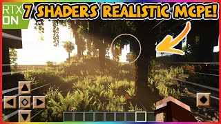 WOW INI DIA 7 SHADERS REALISTIC UNTUK MCPE 117 [upl. by Veronique]