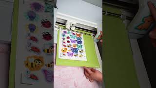 How to make stickers with cricut maker 3 [upl. by Eolande]