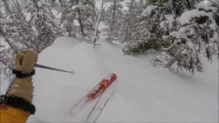 Tower 3 to Mushroom chutes Jackson Hole [upl. by Marcella]