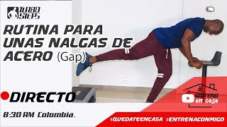 QuedateEncasa RUTINA PARA UNAS PIERNAS Y GLUTEOS DE ACERO EN CASA GAPEntrenaConmigo [upl. by Ayoral279]