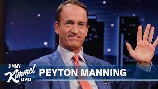 Peyton Manning on ManningCast with Eli Receiver on Netflix amp Old Clip Singing with Kenny Chesney [upl. by Claretta]