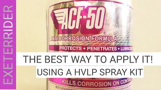 How to apply ACF50 with a HVLP spray gun [upl. by Beaufert]