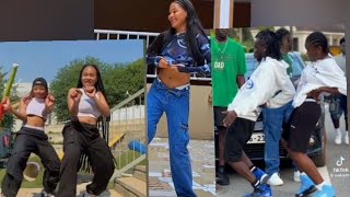 amapiano tiktok dance all you like itamapiano dance trending on tiktokwho won is 100💲💲 [upl. by Annhoj]