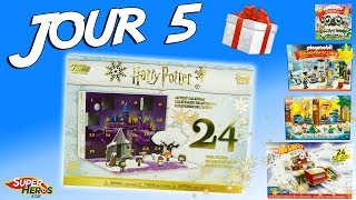 Ouverture des Calendriers de lAvent 2018 Jour 5 Harry Potter Funko Hot Wheels Lego Jouets Noel 2018 [upl. by Jarrid]