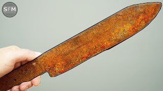 Restoration Very Old Meat Knife [upl. by Erl905]