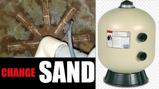 How To Change Sand in Your Pool Filter [upl. by Ailee468]