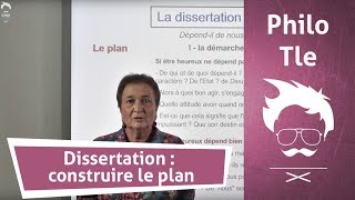 Philosophie  Terminale  Dissertation  construire le plan [upl. by Guibert]