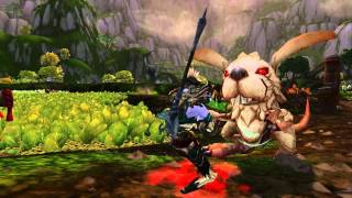 Mists of Pandaria  Gameplay du Moine [upl. by Strader]