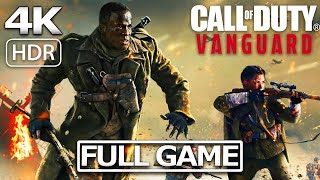 CALL OF DUTY VANGUARD Full Gameplay Walkthrough  No Commentary 【FULL GAME】4K HDR 60FPS Ultra HD [upl. by Ailerua]