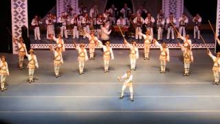 The fastest Romanian Folk Dance Calusarii din Moldova Part 1 [upl. by Portwine785]