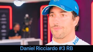 Daniel Ricciardo Post Race Interview  F1 2024 Japanese GP [upl. by Alohs]