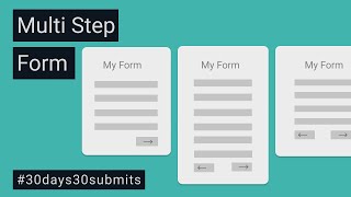 How to Create Multi Step Form Using HTML CSS amp JavaScript [upl. by Carnahan]