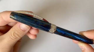 WHAT A STAR Visconti Van Gogh Starry Night Fountain Pen Review [upl. by Ellehcor]