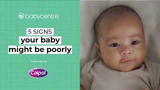 5 signs your baby might be poorly  Sponsored by CALPOL® [upl. by Anerrol681]