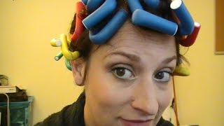 Spiral Hair Curlers Tutorial  Tangled Trends [upl. by Emina]