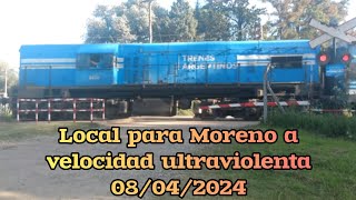 6626 con local a Moreno por Pan Linneo la reja 08042024 [upl. by Anayit]