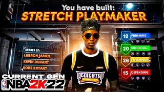 THE STRETCH BUILD THAT CAN DO EVERYTHING • BEST BUILD NBA 2K22 CURRENT GEN FIRST NBA 2K22 BUILD [upl. by Artened]