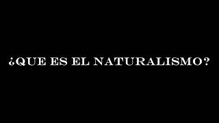 Naturalismo literario [upl. by Eenwahs564]