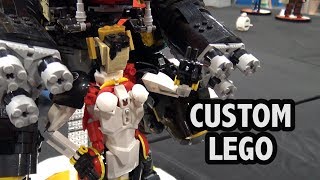 DVa and Meka LEGO Figures from Overwatch  Brickworld Chicago 2018 [upl. by Darom]