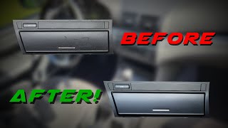 How to remove soft touch coating from plastic parts HUGE TRANSFORMATION WITH FINAL RESULTS [upl. by Atika186]