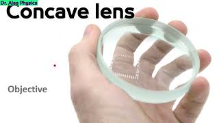 Concave lens طلاب كلية علوم وتربية [upl. by Blunk]