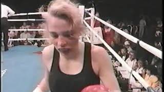 Regina Halmich vs Yvonne Tervino 1995 [upl. by Anaig859]