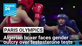 Algerian boxer faces gender outcry over testosterone tests • FRANCE 24 English [upl. by Burkhardt420]