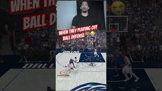 Is off ball defense valid  🤔 nba2k24 nba2k24gameplay nba2k trashtalk vcglitch toxic rage [upl. by Eey]