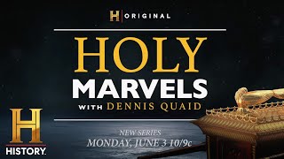 Holy Marvels with Dennis Quaid  Sneak Peek  New Series Premieres Mon June 3 at 109c  History [upl. by Legir812]