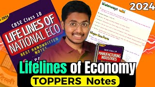 Lifelines of national Economy Class 10 2024 Geography Chapter7 Notes  Shobhit Nirwan [upl. by Durrett279]