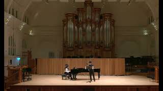 SaintSaëns  Sonata for bassoon amp piano  Siping Guo amp Apolline Khou [upl. by Gusba]