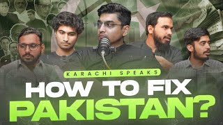 Karachi Speaks  How to fix Pakistan  Jaag Special [upl. by Lara159]