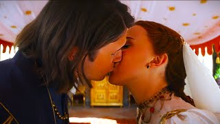 Millie Bobby Brown kiss scene Damsel kiss netflix [upl. by Aivon]