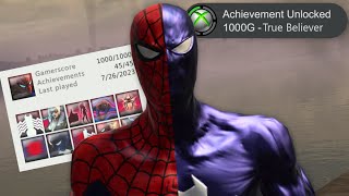 I Unlocked Every SpiderMan Web of Shadows Achievement [upl. by Eedolem328]