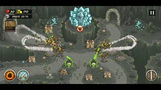 kingdom rush frontiers normal campaign Emberspike Depths [upl. by Anerok]