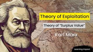 Marxs Exploitation and Surplus Value Karl Marx Philosophy of Proletariant in Sociology [upl. by Bonaparte]