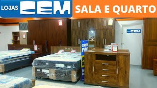 LOJAS CEM OFERTAS  QUARTO E SALA LOJAS CEM MOVEIS PROMOÇÃO E PREÇOS [upl. by Nayt]