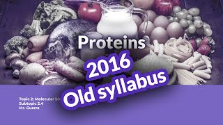 24 Proteins IBDP Biology SL [upl. by Brouwer]