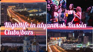 night life of ulyanovsk clubs bars ulyanovsk state medical University [upl. by Nyleikcaj]