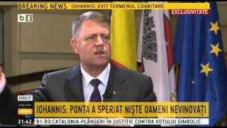 Iohannis respinge acuzatiile de trafic de copii [upl. by Findlay]