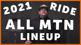 2021 Ride All MTN Snowboard Lineup [upl. by Anialed]