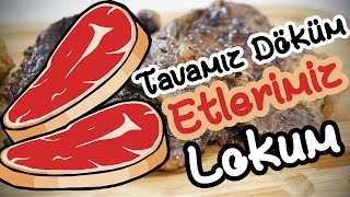 Döküm Tavada Antrikot Yapımı  Tavada Antrikot Nasıl Pişirilir Canım Anne [upl. by Felicdad836]