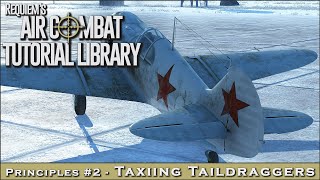 Principles 2  Taxiing Taildraggers [upl. by Xilef87]