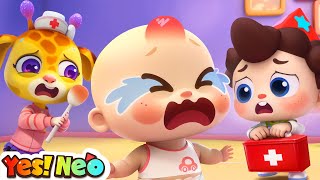 Ouch Baby Got a BooBoo👶🚑  Boo Boo Song  Kids Songs  Starhat Neo  Yes Neo [upl. by Nyrmac932]