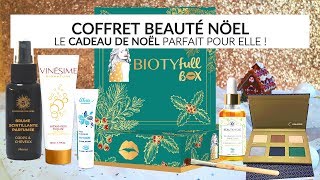 CADEAU NOËL FEMME 😍  BIOTYFULL BOX DÉCEMBRE 2019 [upl. by Zilef]