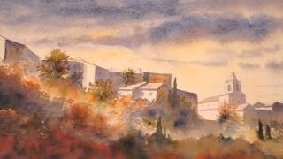 Aquarelles de Jacques Williet my watercolors [upl. by Ahen]