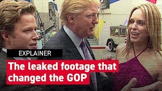 Trumps Access Hollywood tape the 48hour fallout [upl. by Ilenay140]