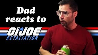 DAD REACTS TO GI JOE MOVIE [upl. by Artinak]